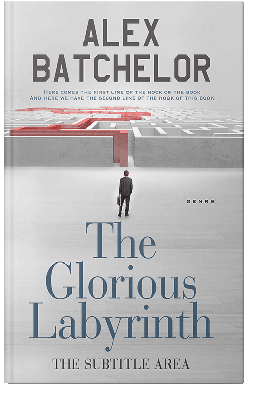 Front view of Premade Self-Improvement & Self-Help Book Cover - Alto