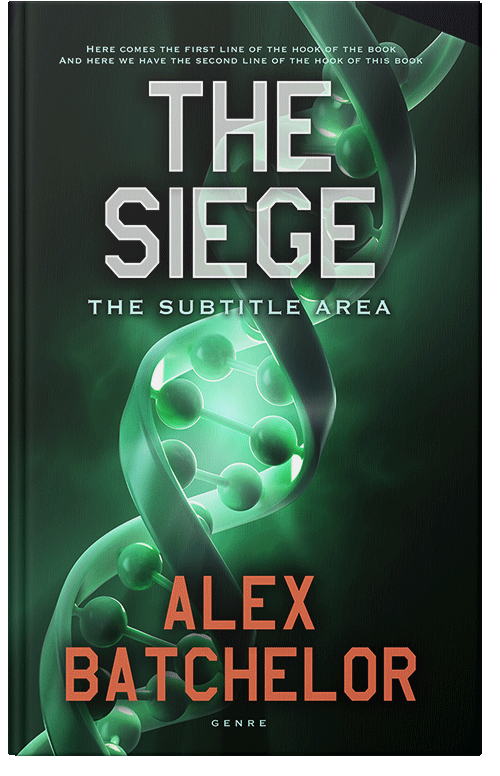 Front view of Premade Medical Book Cover - Black Bean