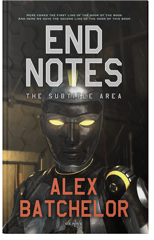 Front view of Premade Science Fiction Book Cover - Zeus