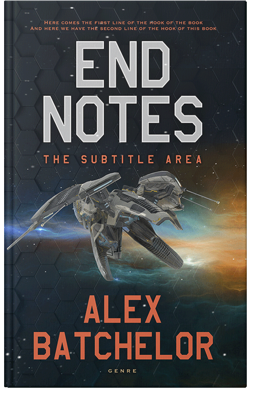 Front view of Premade Science Fiction Book Cover - Rodeo Dust