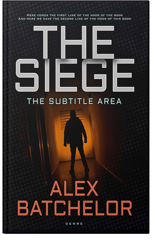 Front view of Premade Mystery & Thriller & Suspense Book Cover - Sorrell Brown