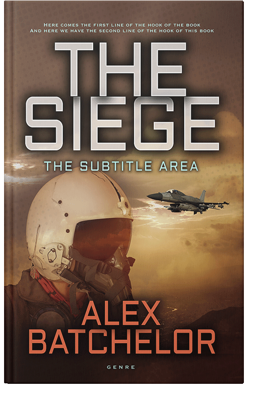 Front view of Premade Science Fiction Book Cover - Saddle