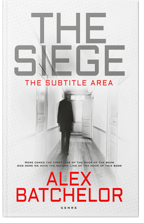 Front view of Premade Mystery & Thriller & Suspense Book Cover - Desert Storm