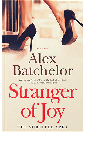 Pre Made Book Cover Citrine White