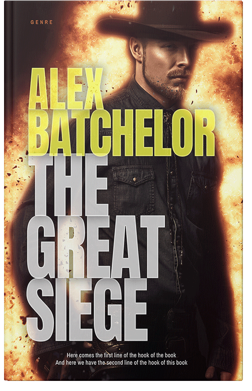 Front view of Premade Action & Adventure Book Cover - Gondola