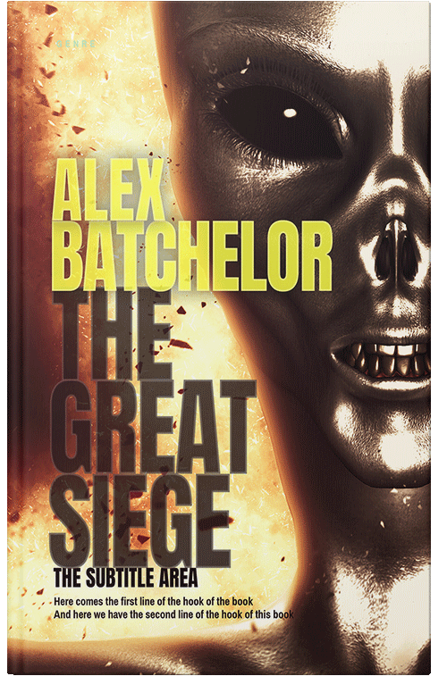 Front view of Premade Science Fiction Book Cover - New Orleans