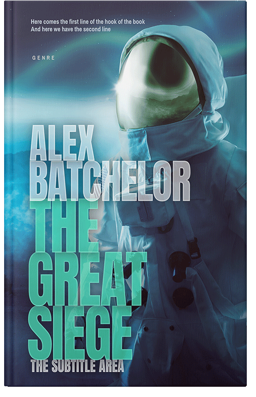 Front view of Premade Science Fiction Book Cover - Pickled Bluewood