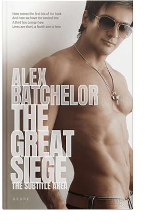 Pre Made Book Cover Soft Amber