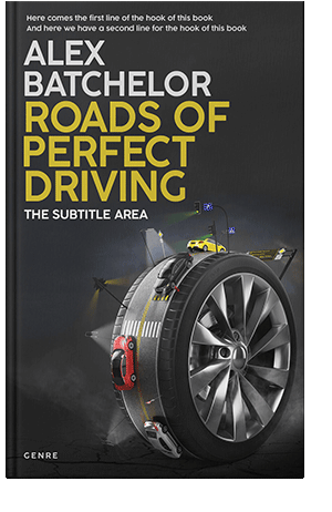 Pre Made Book Cover Shark