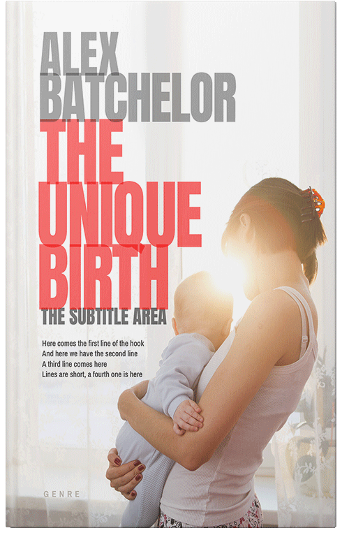 Front view of Premade Family & Parenting Book Cover - Pearl Bush