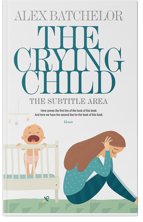 Front view of Premade Chick Lit Book Cover - Jelly Bean