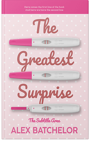 Premade Book Cover Dawn Pink