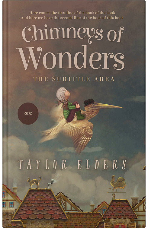 Front view of Premade Fantasy Book Cover - Soya Bean