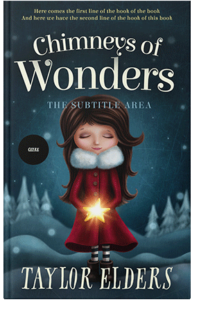 Pre Made Book Cover Gable Green