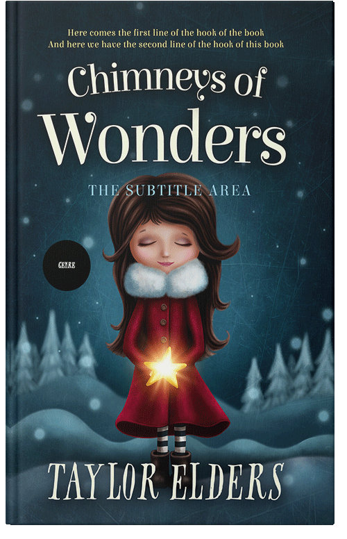 Front view of Premade Fantasy Book Cover - Gable Green