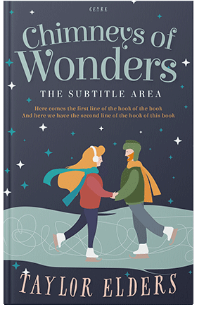 Pre Made Book Cover Bright Gray