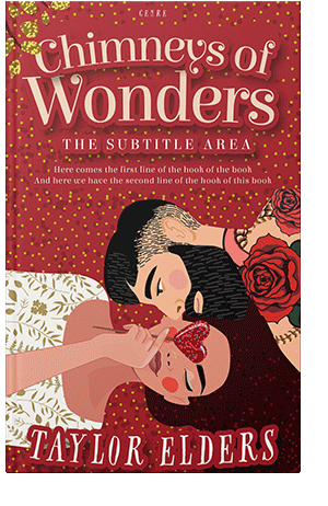 Pre Made Book Cover Tall Poppy