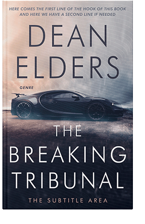 Pre Made Book Cover Soft Amber