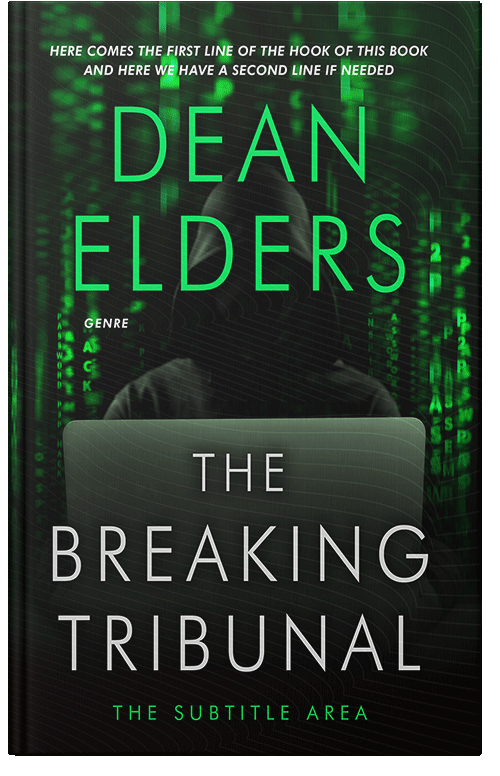 Front view of Premade Mystery & Thriller & Suspense Book Cover - Marshland