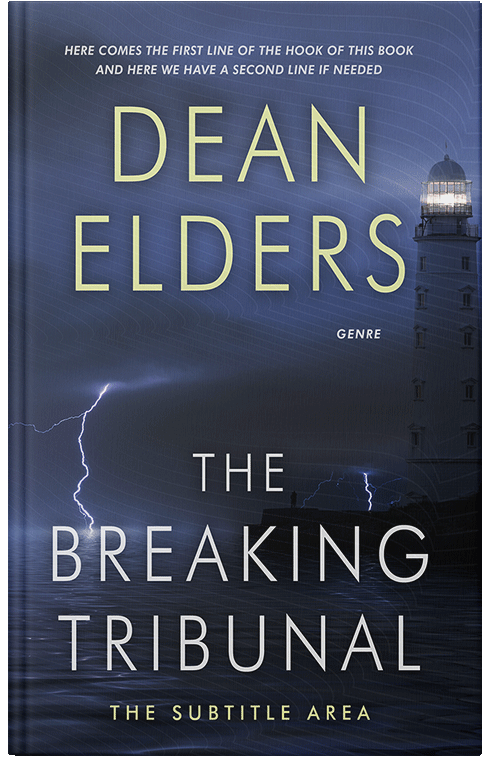 Front view of Premade Mystery & Thriller & Suspense Book Cover - Ebony Clay