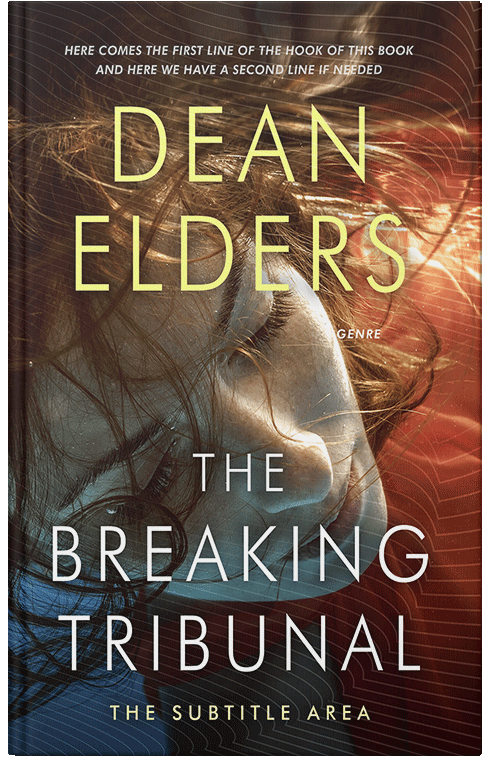 Front view of Premade Mystery & Thriller & Suspense Book Cover - English Walnut