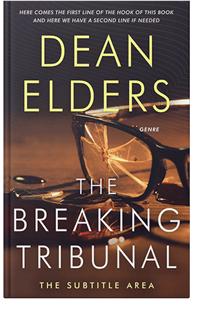 Pre Made Book Cover Cocoa Brown