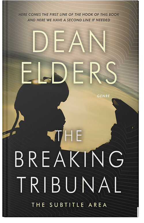 Front view of Premade Action & Adventure Book Cover - Pavlova