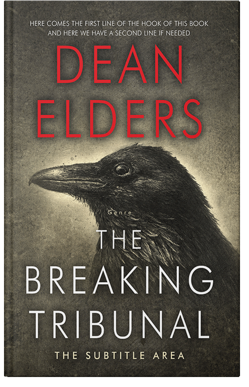 Front view of Premade Fantasy Book Cover - Armadillo