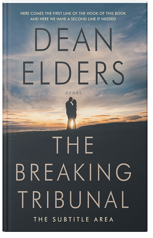 Front view of Premade Romance Book Cover - Coral Reef