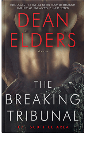 Pre Made Book Cover Thunder