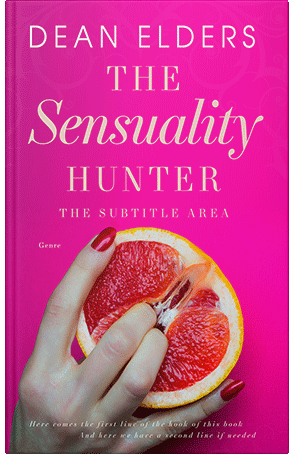Premade Book Cover Vanilla