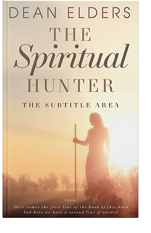 Pre Made Book Cover Chamois