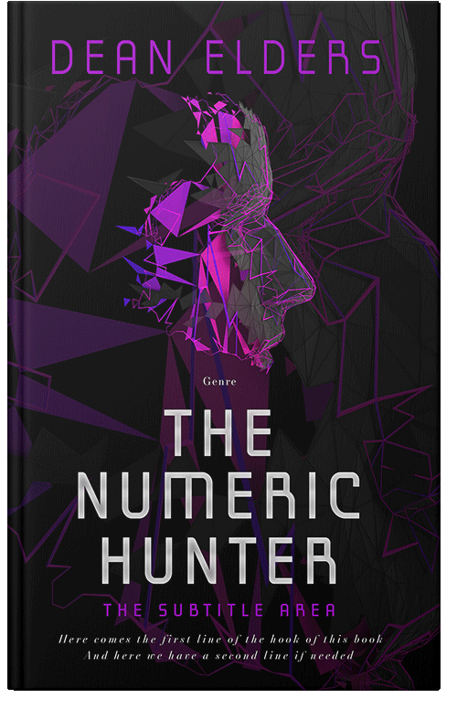 Front view of Premade Science Fiction Book Cover - Revolver