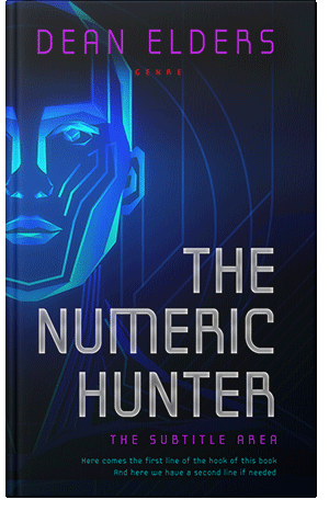 Premade Book Cover Black Pearl