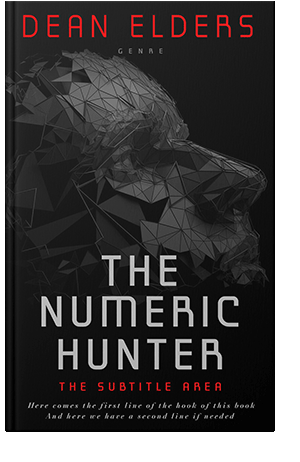 Pre Made Book Cover Cod Gray