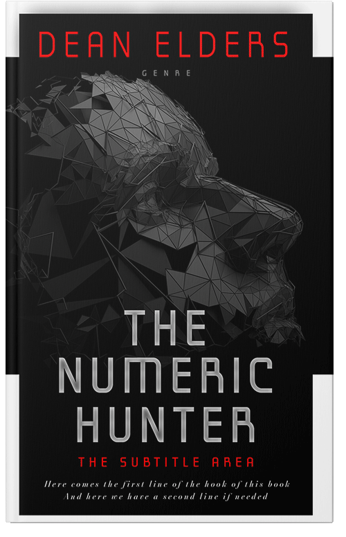 Front view of Premade Science Fiction Book Cover - Cod Gray