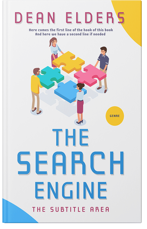 Front view of Premade Self-Improvement & Self-Help Book Cover - Alabaster