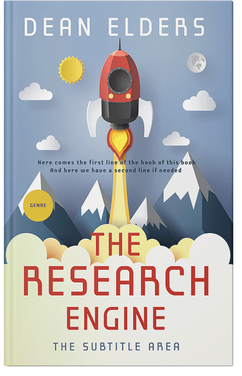 Front view of Premade Business Book Cover - Nepal