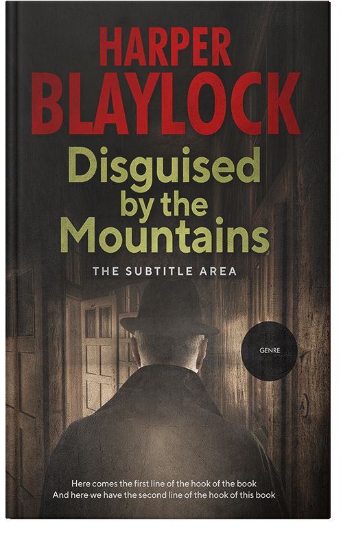 Front view of Premade Mystery & Thriller & Suspense Book Cover - Zeus