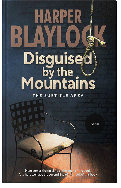 Front view of Premade Mystery & Thriller & Suspense Book Cover - Shark