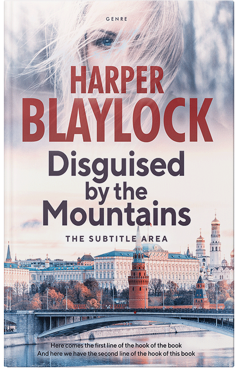 Front view of Premade Fantasy Book Cover - Ebb