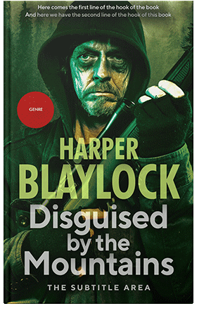 Pre Made Book Cover Green Smoke