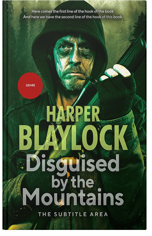 Front view of Premade Mystery & Thriller & Suspense Book Cover - Green Smoke