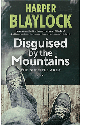 Pre Made Book Cover Outer Space