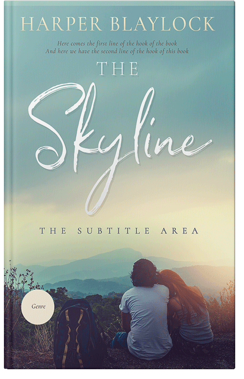 Front view of Premade Romance Book Cover - Cascade