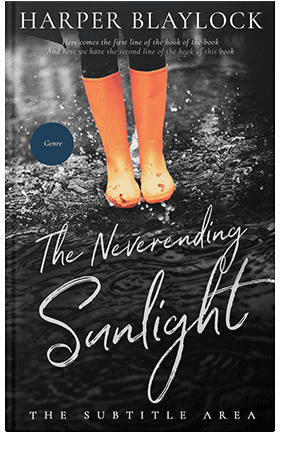 Pre Made Book Cover Cameo