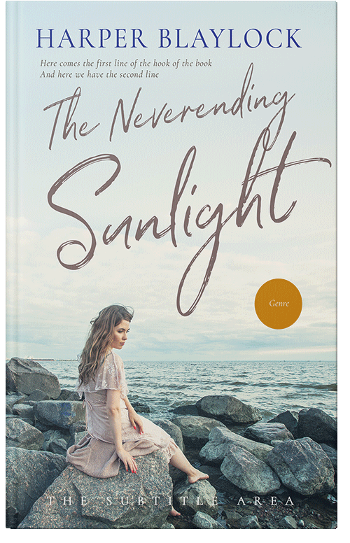 Front view of Premade Romance Book Cover - Gray Nurse