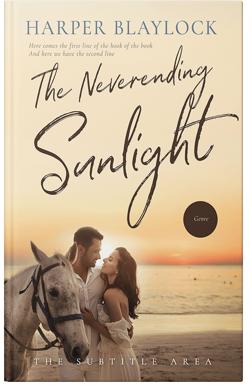 Front view of Premade Romance Book Cover - Givry