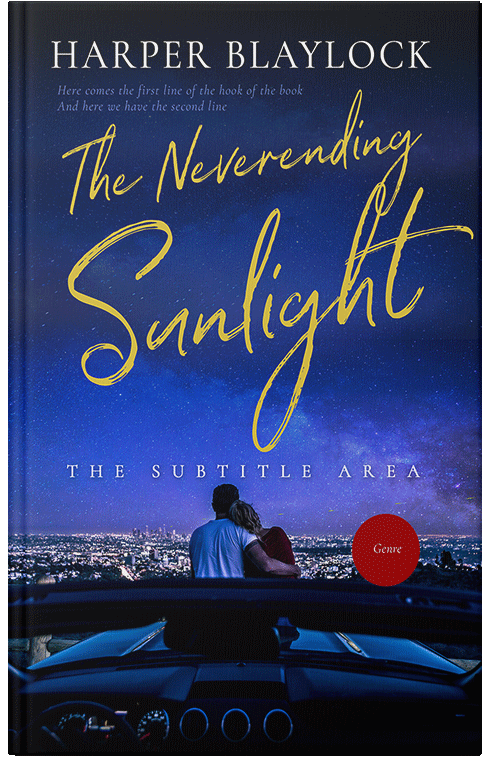 Front view of Premade Romance Book Cover - Deep Cove