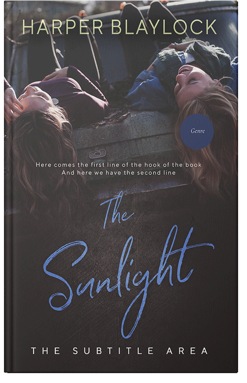 Front view of Premade Teen & Young Adult Book Cover - Mine Shaft